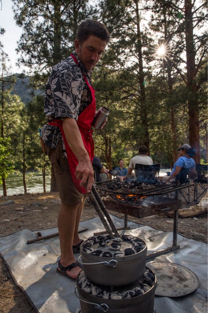 How to Cook with Dutch Ovens on River Trips - RiverBent