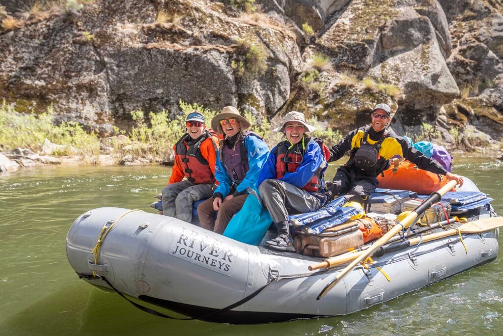 Idaho River Journeys Raft