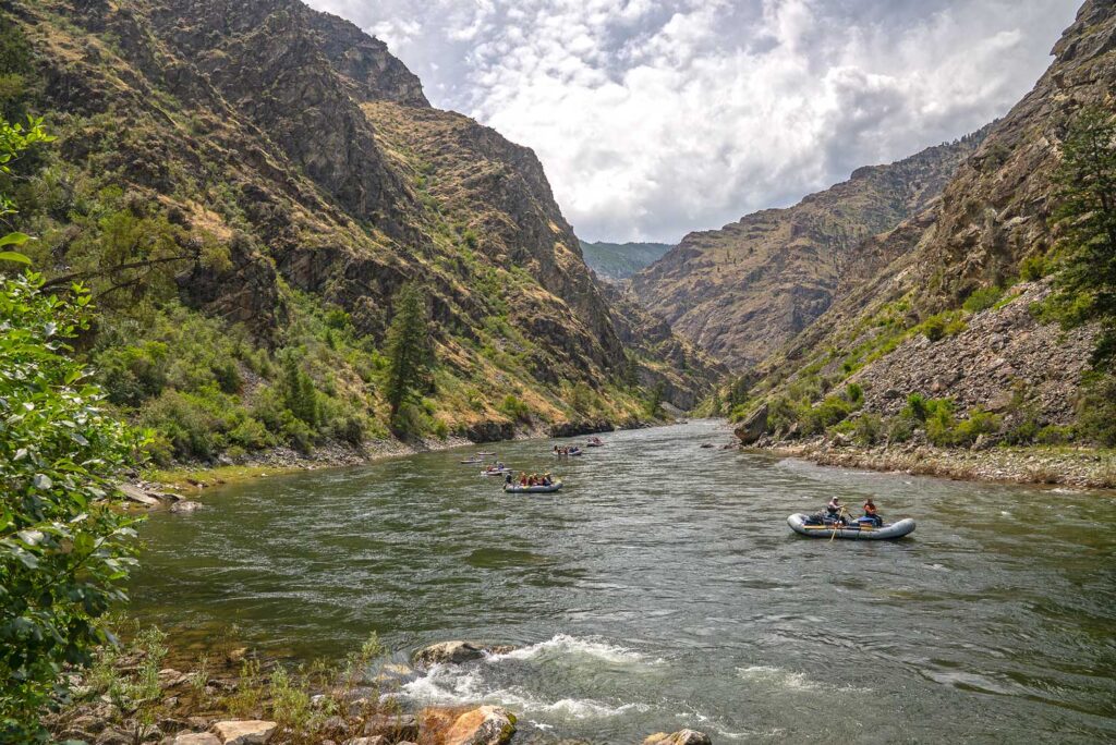 Idaho River Journeys Rafts